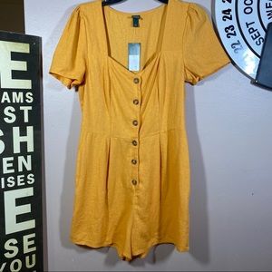 🌻2 for $29 🏷️ • 🎉 Wild Fable Button Down Romper